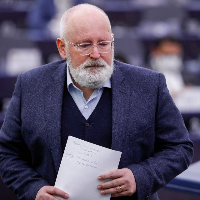 Potpredsjednik EK Frans Timmermans
