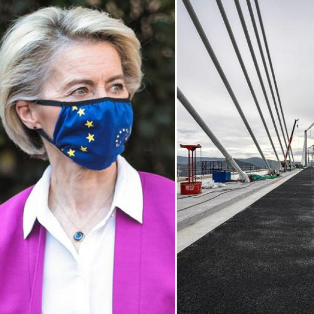 Ursula von der Leyen, Pelješki most, Andrej Plenković