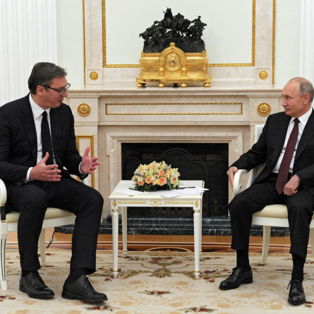 Aleksandar Vučić i Vladimir Putin
