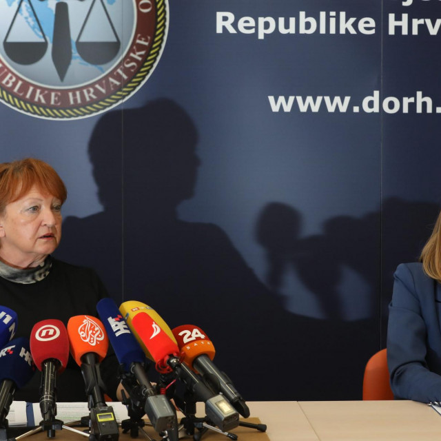 Glavna državna odvjetnica Zlata Hrvoj Šipek i ravnateljica USKOK-a Vanja Marušić