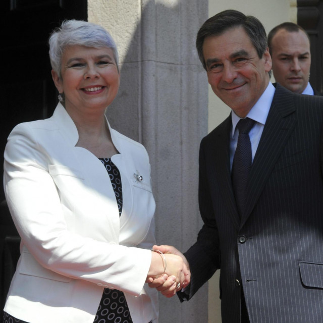 Jadranka Kosor i Francois Fillon
 
