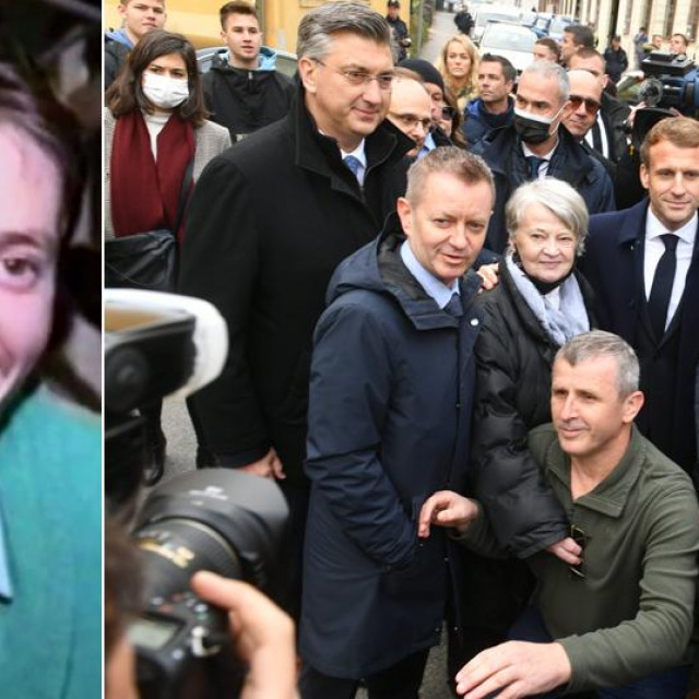 Nicolierova obitelj s Macronom
