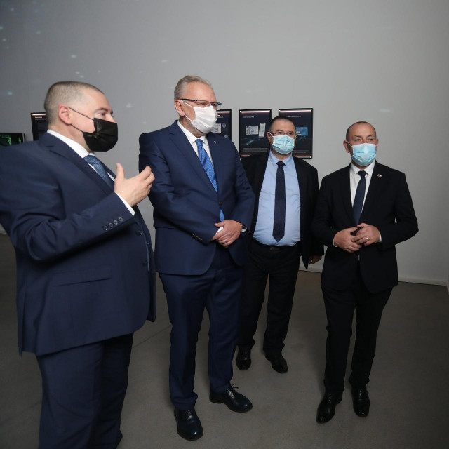 Direktor AKD-a Jure Sertić, Davor Božinović i Tomo Medved