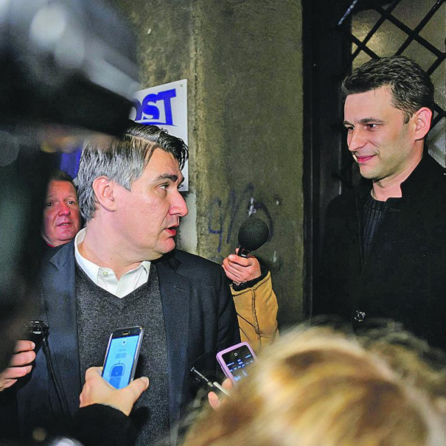 Zoran Milanović i Božo Petrov

