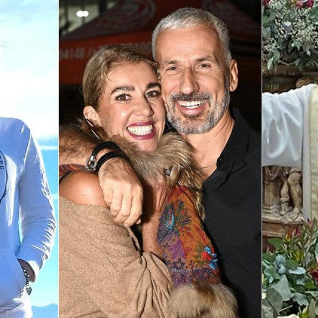 Danijela Tasovac, Nena i Davor Viđak te fra Miron
