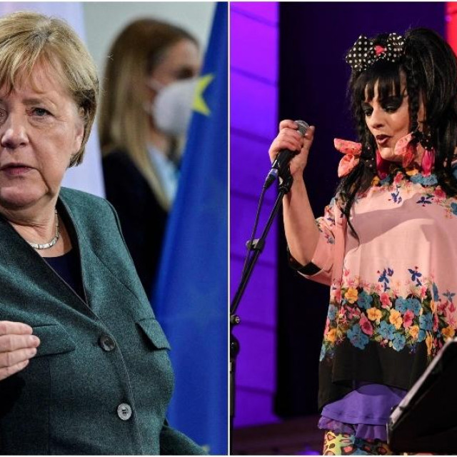 Angela Merkel/Nina Hagen
