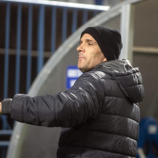 Trener Rijeke Goran Tomić
