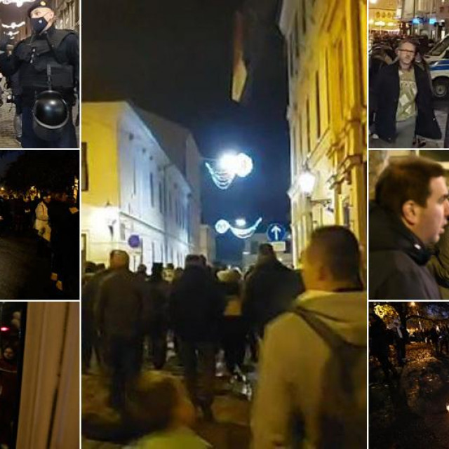 Prosvjed protiv covid potvrda u Zagrebu, takozvani ”Bijeli tihi marš”
 
