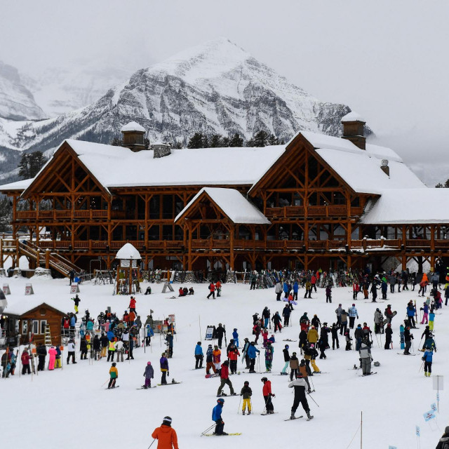 Lake Louise Ski Resort u Alberti
