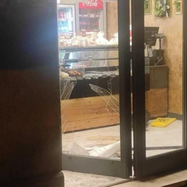 Pekara ispred koje je došlo do sukoba
