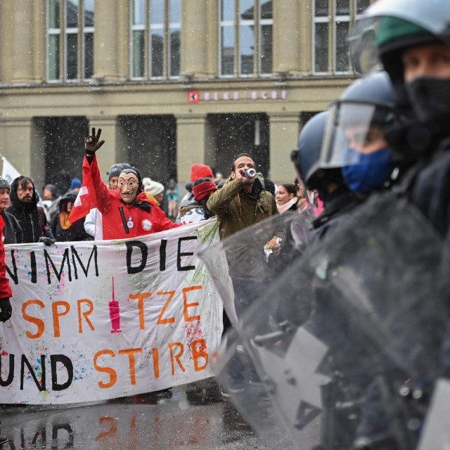 Prosvjed u Švicarskoj
