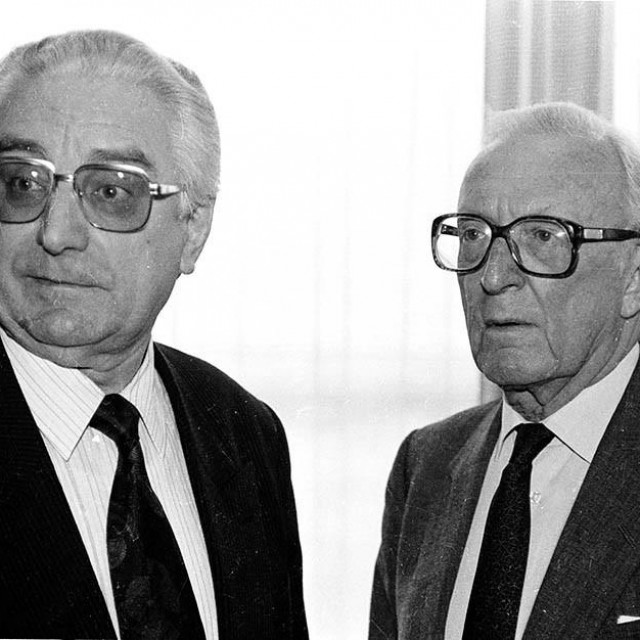 Franjo Tuđman i lord Carrington
