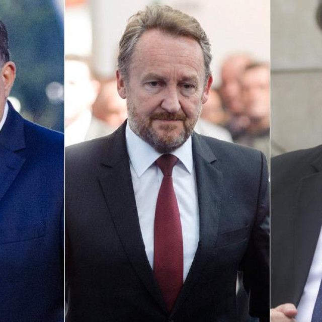 Milorad Dodik; Bakir Izetbegović; Dragan Čović