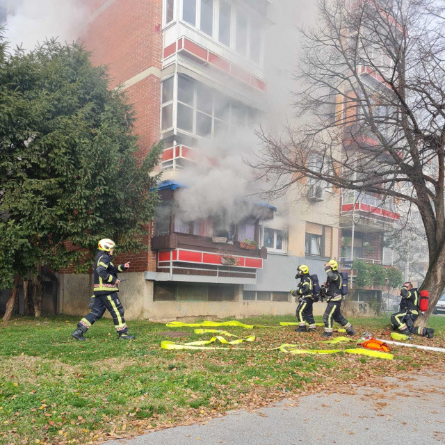 Požar u Zagrebu
