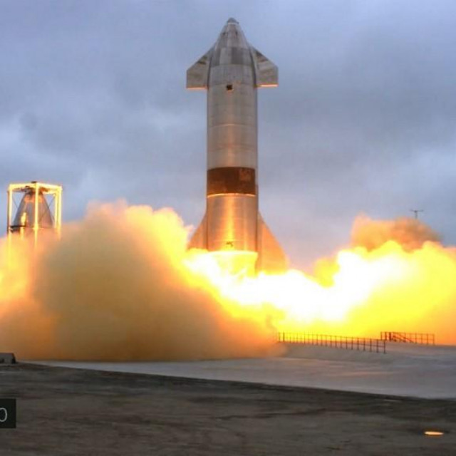 Lansiranje SpaceX-og Starshipa
