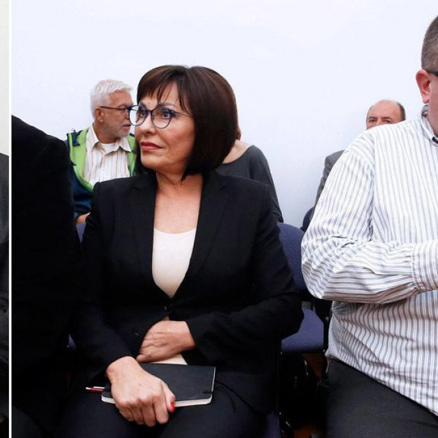 Željko Žužić, Marina Lovrić Merzel i Vjeko Kobeščak
