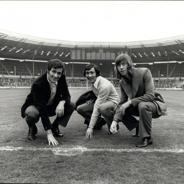 George Graham, Ray Kennedy i Charlie George u doba kada su igrali za Arsenal
