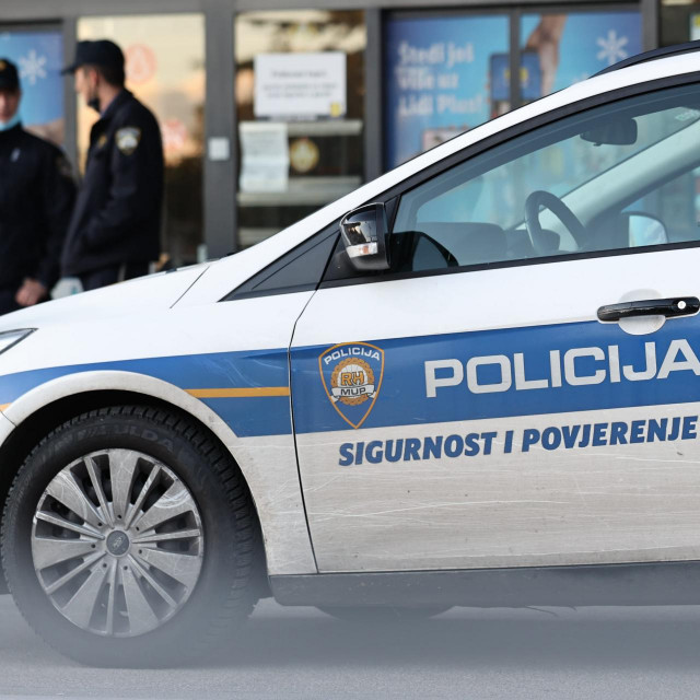 Očevid u splitskom Lidlu
