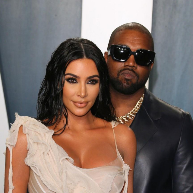 Kim Kardashian i Kanye West 
