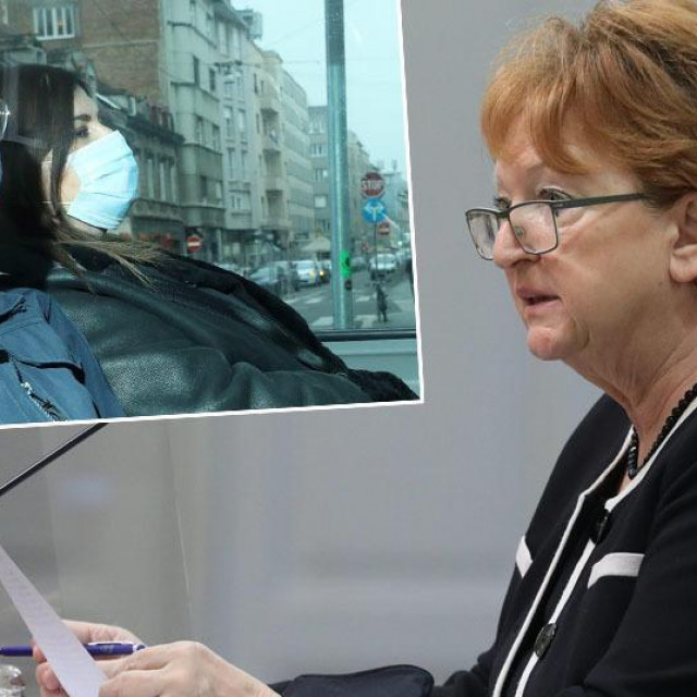 Privođenje Gabrijele Žalac i Zlata Hrvoj-Šipek
