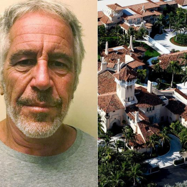 Jeffrey Epstein; imanje Mar-a-Lago; Donald Trump
