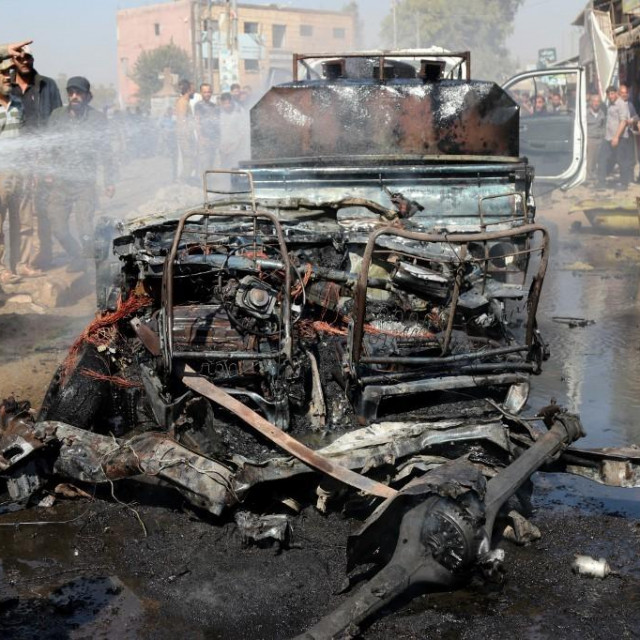 Eksplozija u Siriji, Ilustracija
