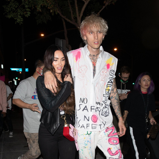 Machine Gun Kelly i Megan Fox 
