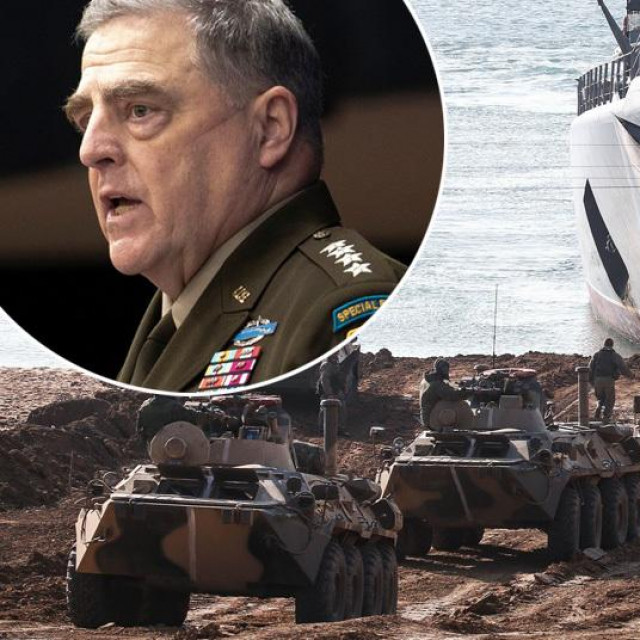 Načelnik američkog Združenog stožera Mark Milley i ruska vojska na Krimu
