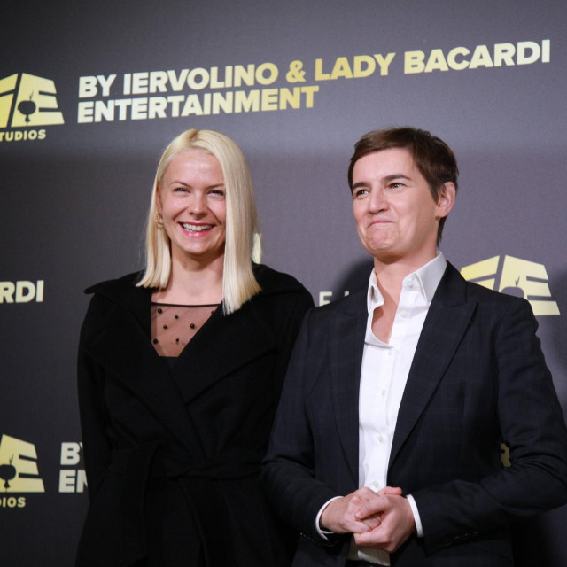 Milica Đurđić i Ana Brnabić
