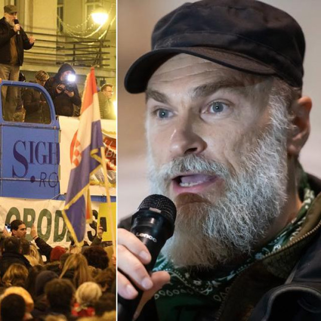 Marko Francišković (arhivska forografija i fotografije s prosvjeda protiv covid mjera)
