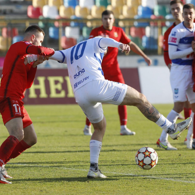 Amer Hiroš je zabio gol petom i tako osigurao Osijeku bod
