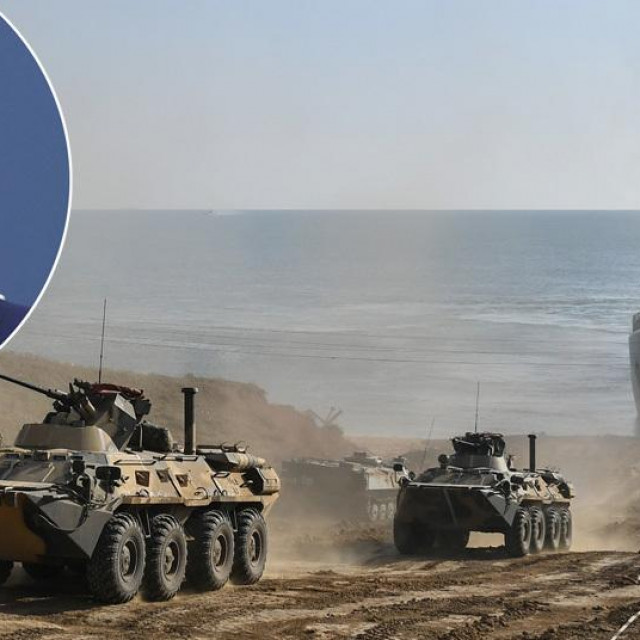 Vladimir Putin i ruske postrojbe na Krimu
