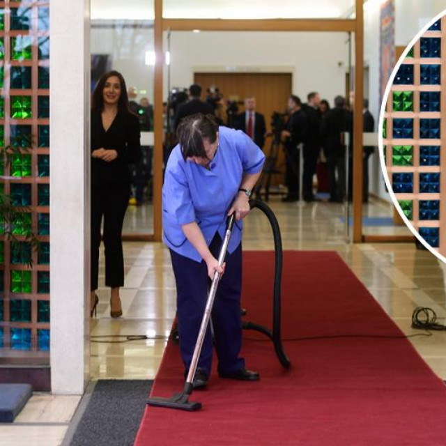 Ulaz u predsjedničke dvore, Zoran Milanović (arhivska fotografija)
