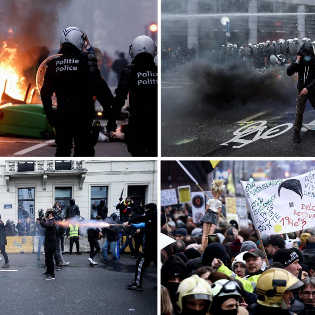 Prosvjedi u Bruxellesu
