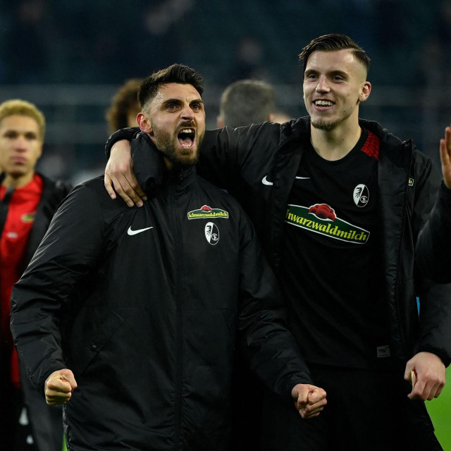 Slavlje igrača Freiburga
