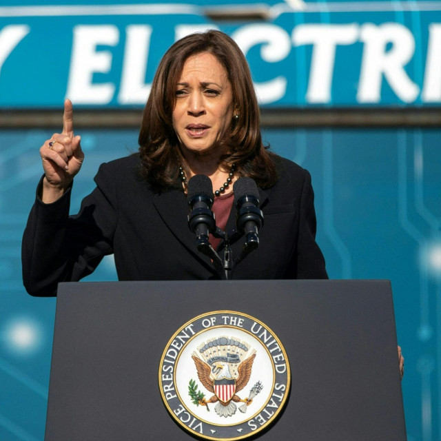 Kamala Harris drži govor u gradu Charlotte, North Carolina
