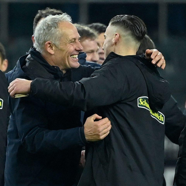 Christian Streich (lijevo)
