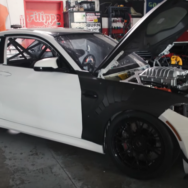 BMW M2 Competition Hellcat V8 swap
