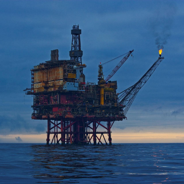 Napuštena naftna bušotina na teritoriju Velike Britanije
