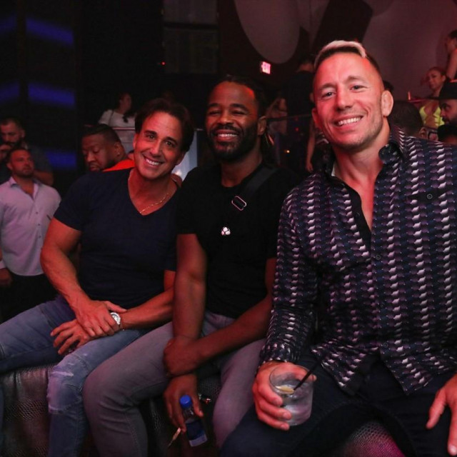 Rick Ross, Georges St Pierre i Rashad Evans