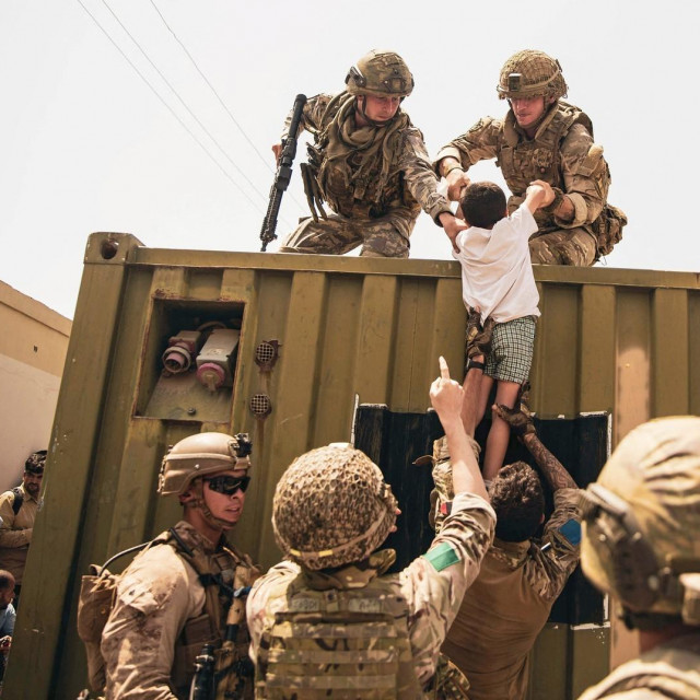 Evakuacija afganistanskih civila u Kabulu
