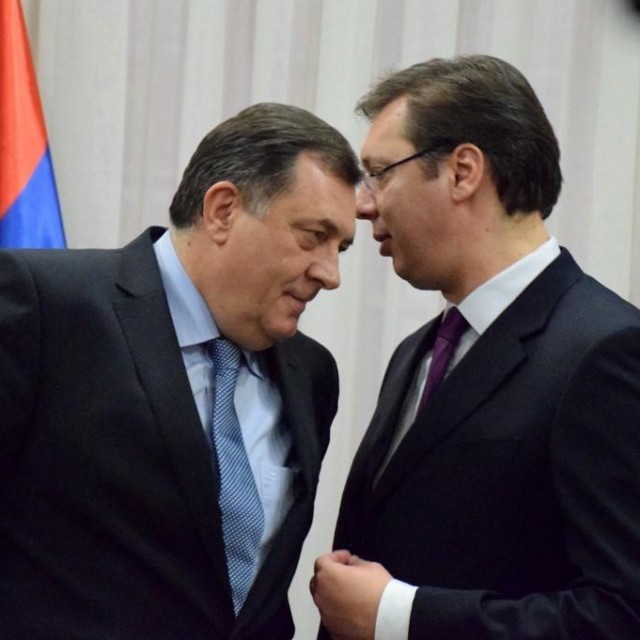 Milorad Dodik i Aleksandar Vučić
