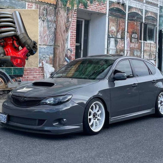 Subaru WRX s Toyotinim V12 motorom
