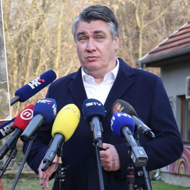 Fotografija ubijene Aleksandre Zec i predsjednik RH Zoran Milanović
