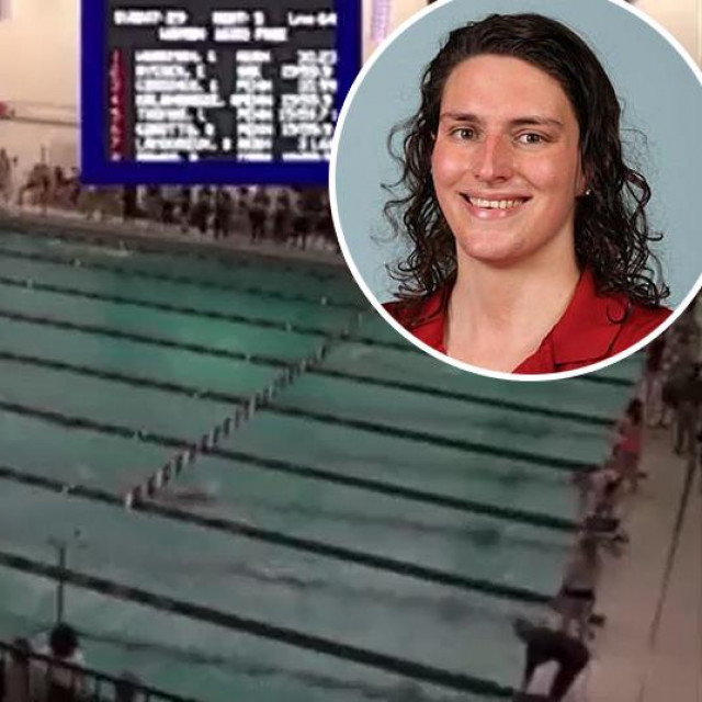 Lia Thomas (u krugu)
