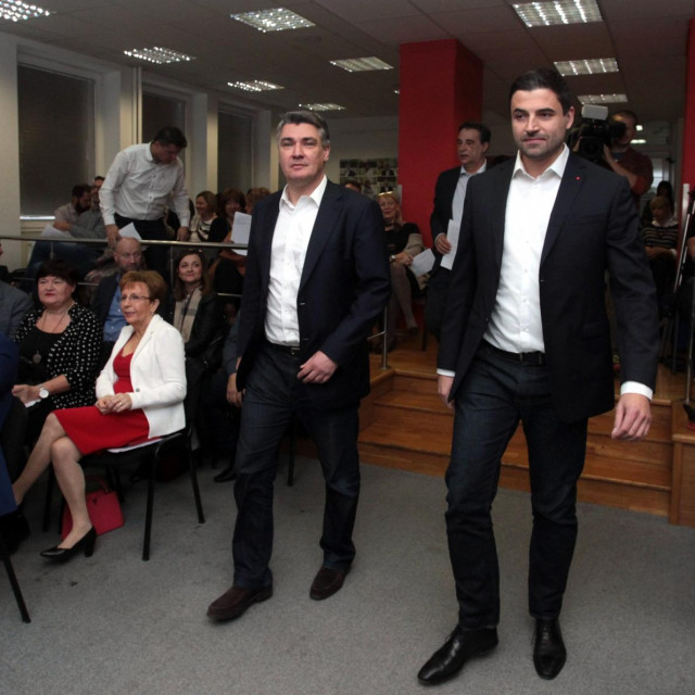 Zoran Milanović i Davor Bernardić
