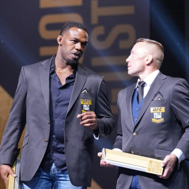 Jon Jones i Georges St-Pierre
