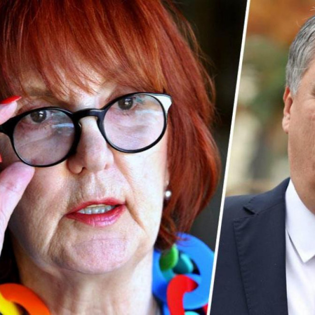 Vedrana Rudan i Zoran Milanović
