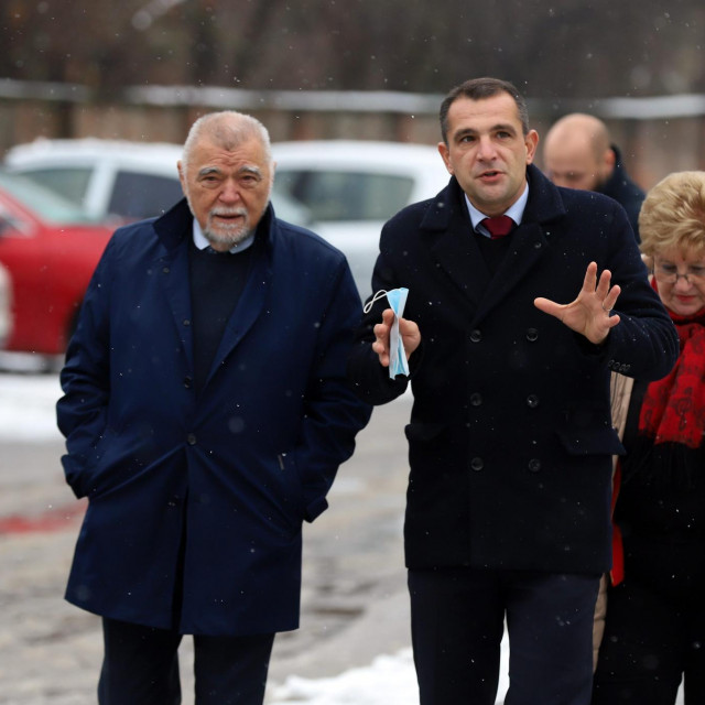 Stjepan Mesić i Matija Posavec
