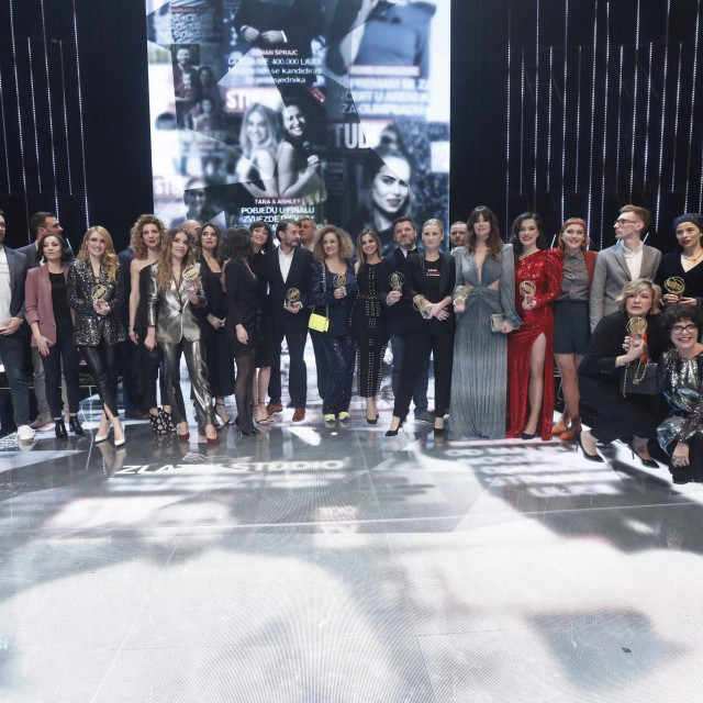 Nagrađeni 2020., Zlatni studio
